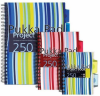 Project book a4, 125 file 80g/mp, cu spirala dubla,