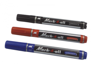 PERMANENT MARKER STABILO MARK-4-ALL, varf retezat 1-4 mm