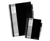 Project book a4, 125 file 80g/mp, cu spirala dubla, coperti pp