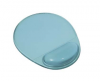Mousepad cu suport brat gel, albastru transparent