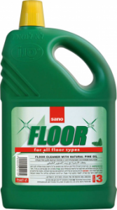 Detergent concentrat pentru pardoseli, cu ulei de pin, 4L - SANO FLOOR CLEANER