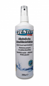 Spray cu lichid dezinfectant pentru suprafete, 250 ml, Destix MA61 - aroma lamaie