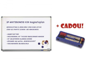 TABLA MAGNETICA MAGNETOPLAN 300x120 cm + CADOU!!! (Burete magnetic + 2 markere)