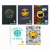 Caiet a4 70f spirala dctando smiley world diverse modele