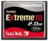 Compact flash sandisk extreme iii 2gb