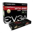 Placa video EVGA Nvidia Geforce GTX 295 Backplate-VE295BACKP