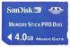 Memory Stick Pro Duo Sandisk 4GB