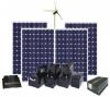 Sistem hibrid eolian-fotovoltaic 13 kW