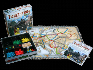 Ticket to Ride Europe Boardgames