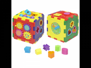 Cub educativ - forme geometrice Playshoes