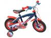 Bicicleta spiderman 12'' stamp