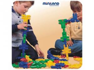 Joc de constructii Kim Buni 74 piese Miniland