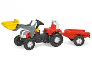 Tractor cu pedale si remorca 023936 Rolly Toys