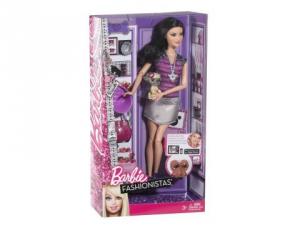 Barbie Fashionista Raquelle cu animal de companie Mattel