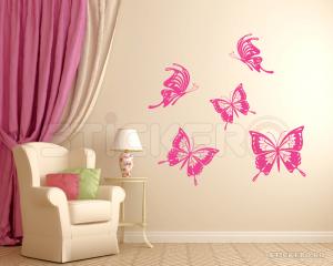 Sticker decorativ Set de Fluturi
