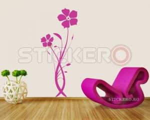 Sticker decorativ Floare Gratioasa
