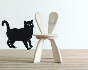 Sticker decorativ Pisica neagra