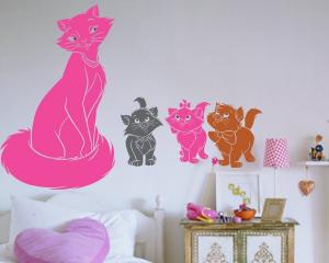 Sticker decorativ Pisicute