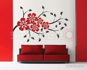 Sticker de perete Crenguta florala