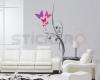 Sticker decorativ Floarea Fluturilor