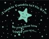 Sticker fosforescent - Twinkle Twinkle Little Star