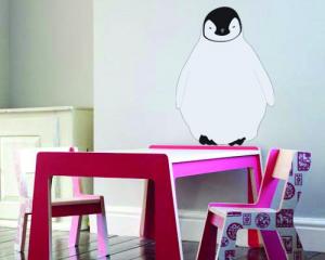 Sticker decorativ Pui de pinguin