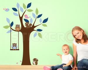 Copacelul din padure - stickere camera copii