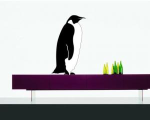 Sticker decorativ Pinguinul  mare