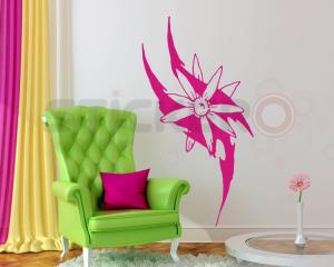 Sticker decorativ Floarea retusata
