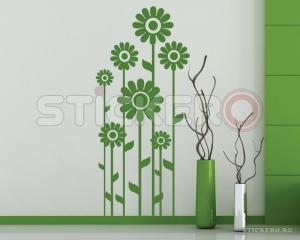 Sticker decorativ Florile Soarelui
