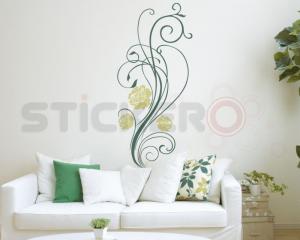 Sticker decorativ Floare Delicata