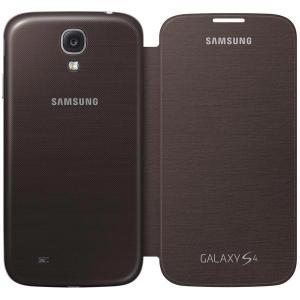 Husa Samsung i9500 Galaxy S4 originala EF-FI950BAE maro