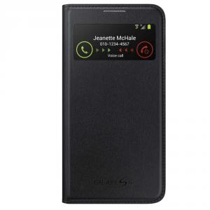 Husa Samsung i9500 Galaxy S4 EF-MI950BBE Carte S-View Negru