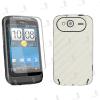 Htc wildfire s folie de protectie carcasa 3m di-noc carbon alb (incl.