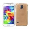 Husa samsung galaxy s5 g900 hard case gold perlat