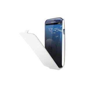 Designed for Samsung husa flip style ETUISMGS3 alba (i9300 Galaxy S3)