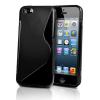 Husa apple iphone 5c silicon s-line negru / negru