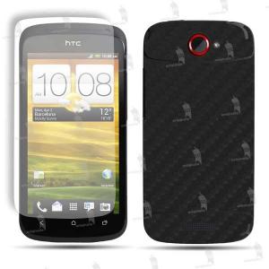 HTC One S folie de protectie carcasa 3M DI-NOC carbon negru (incl. folie ecran)