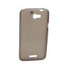 Silicone case htc one x transparent