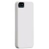 Husa apple iphone 5 case mate barely there alba lucioasa