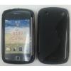 Husa silicon blackberry 9380 curve s-line negru /