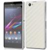 Sony xperia z1 compact folie de protectie carcasa 3m di-noc carbon alb