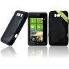 Silicon case htc titan s-line black / black (tpu)