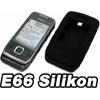 Silicon Case Nokia E66 black