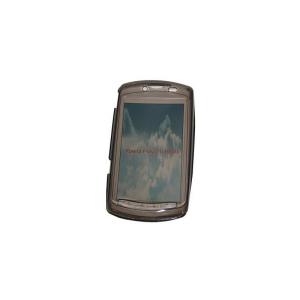 Husa silicon Sony Ericsson Xperia Play negru transparent (TPU)