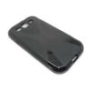 Silicone Case Samsung i9300 Galaxy S3 X-Line negru (TPU)