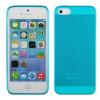 Husa Apple iPhone 5 / 5s silicon super slim Fitty albastru