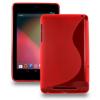 Husa asus google nexus 7 silicon s-line rosu / rosu (tpu)