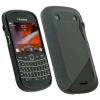 Husa blackberry 9900 bold touch silicon s-line negru / negru (tpu)