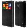 Husa nokia lumia 930 book style slim stand view neagra